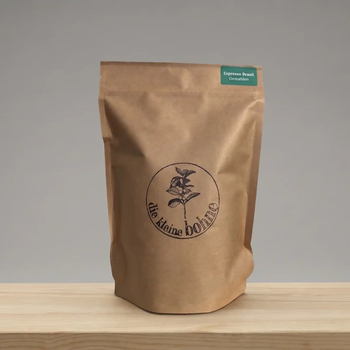 Produktfoto einer 500 g Tüte Espresso Brasil Gemahlen